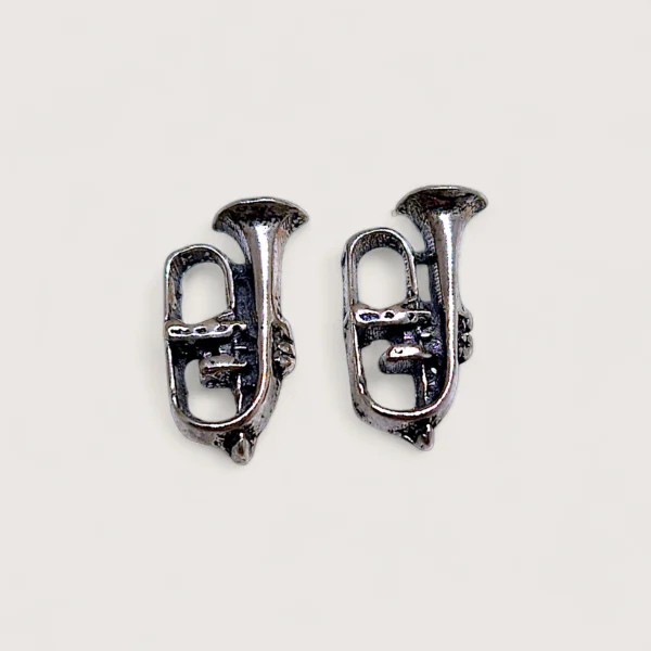 Musical Cornet Tiny Earrings Musical Cornet Tiny Earrings