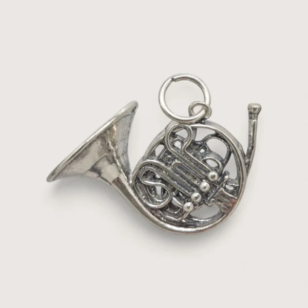 Musical French Horn Statement Pendant