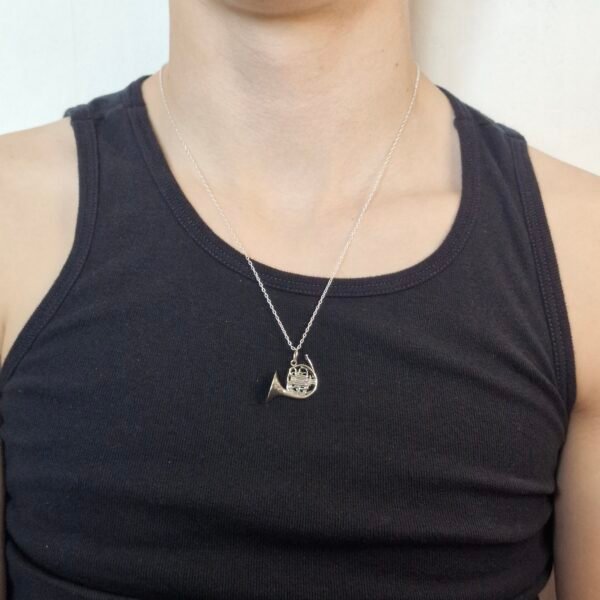 Musical French Horn Statement Pendant Musical French Horn Statement Pendant