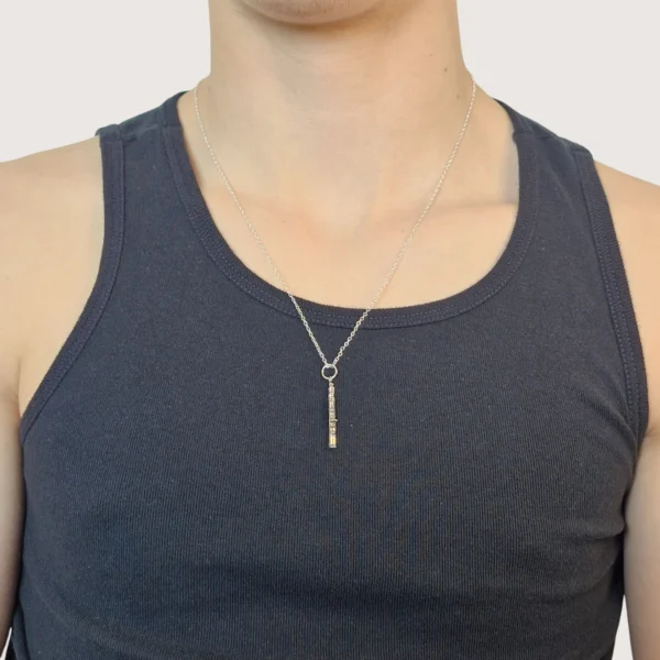 Musical Clarinet Statement Pendant