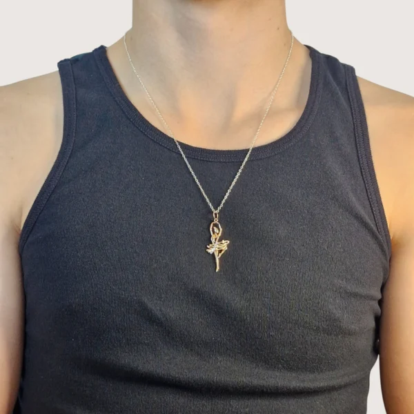 Musical Ballerina Statement Pendant