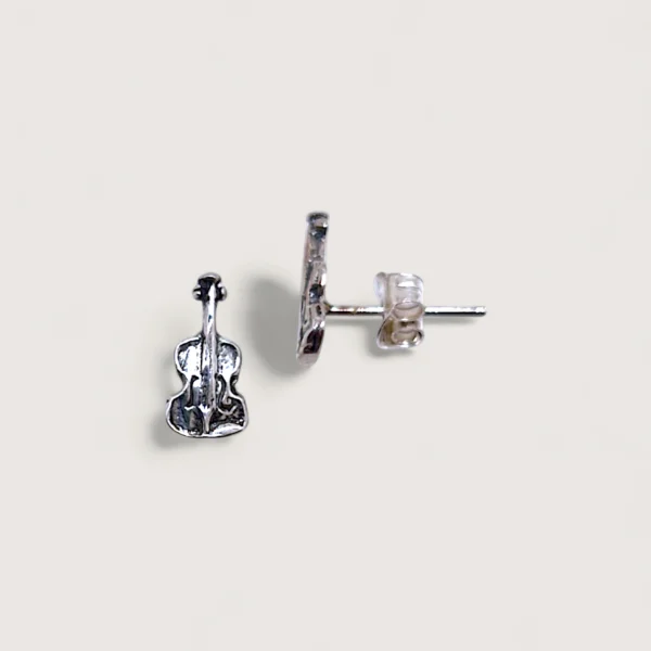 Musical Cello Tiny Earrings