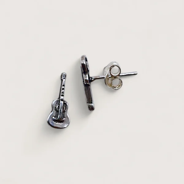 Musical Guitar Tiny Earrings