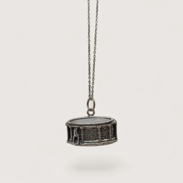 Musical Drum Statement Pendant