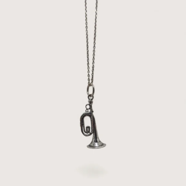 Musical Cornet Charm Pendant