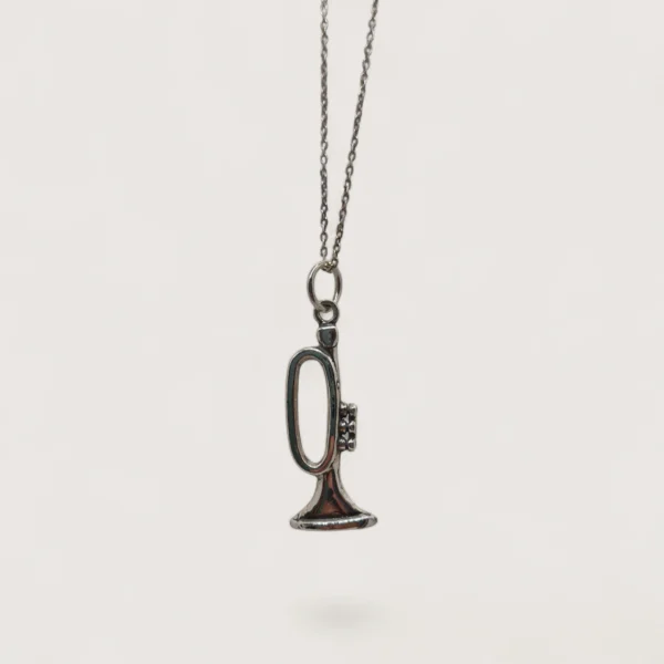 Musical Trumpet Statement Pendant Musical Trumpet Statement Pendant