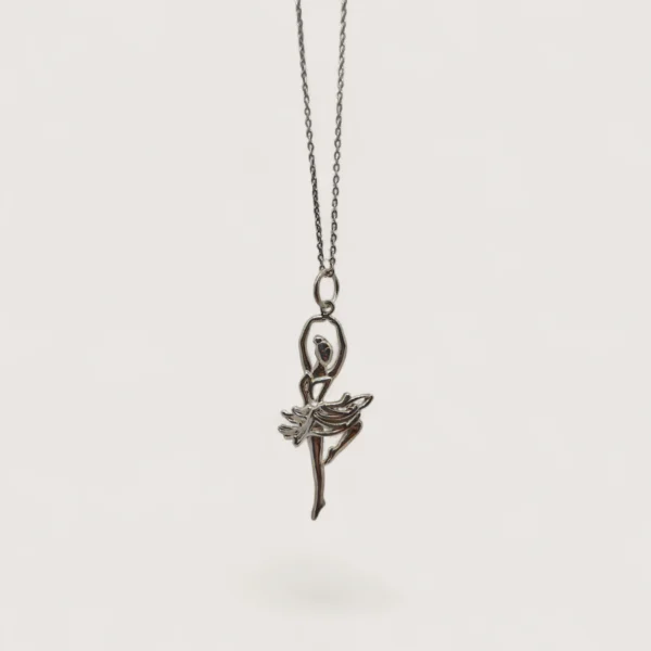 Musical Ballerina Statement Pendant