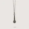 Musical Microphone Statement Pendant
