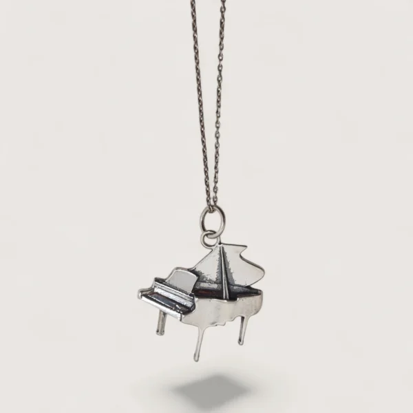 Musical Piano Statement Pendant