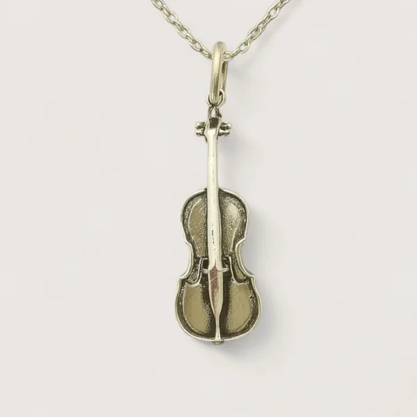 Musical Violin Statement Pendant