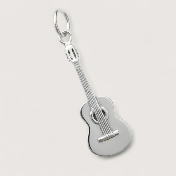 Musical Guitar Statement Pendant