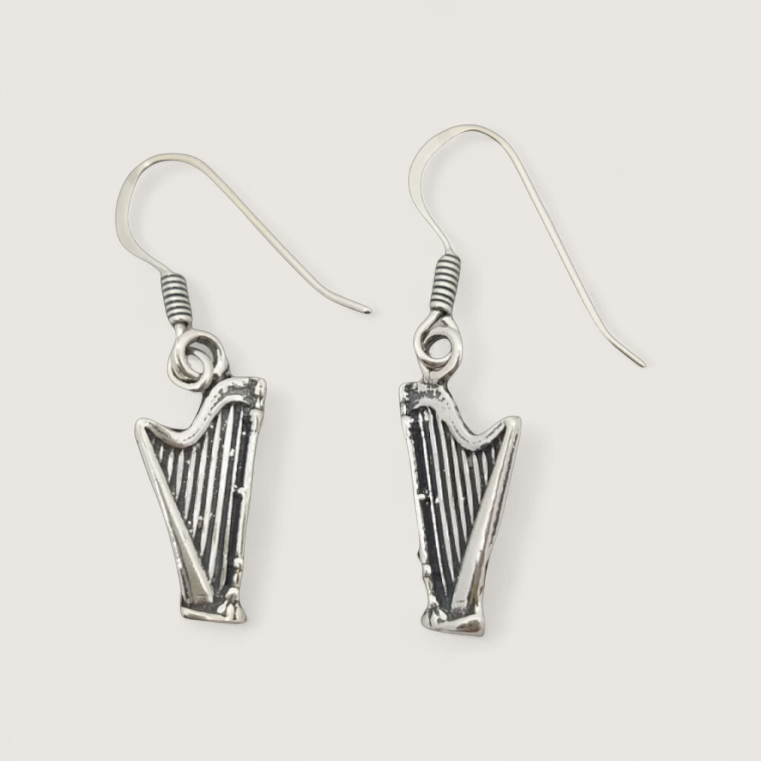 Pendentifs Statement Argent Recyclé Harpe