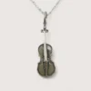 Pendentifs Statement Argent Recyclé Violon Pendentifs Statement Argent Recyclé Violon