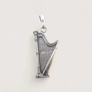 Pendentifs Statement Argent Recyclé Harpe