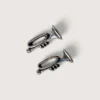 Petites Boucles d’Oreilles Argent Recyclé Trompette Petites Boucles d’Oreilles Argent Recyclé Trompette