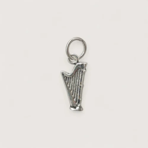 Pendentifs Charms Argent Recyclé Harpe