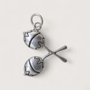 Pendentifs Statement Argent Recyclé Maracas