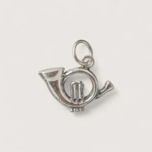 Pendentifs Charms Argent Recyclé Cor Français