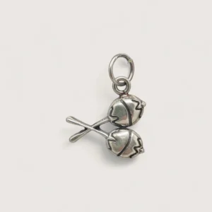 Pendentifs Charms Argent Recyclé Maracas