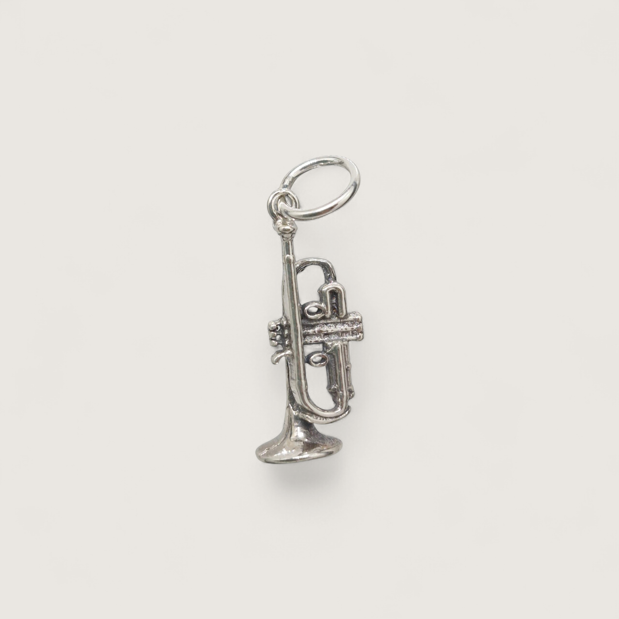 Hõbe - Pendentifs Charms - Argent Recyclé - Trompette