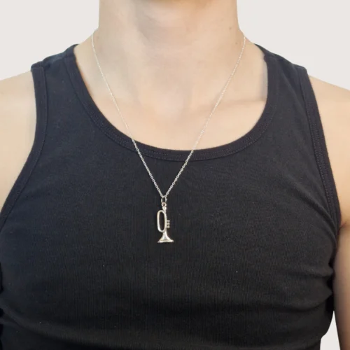 Hõbe - Pendentifs Statement - Argent Recyclé - Trompette Hõbe - Pendentifs Statement - Argent Recyclé - Trompette
