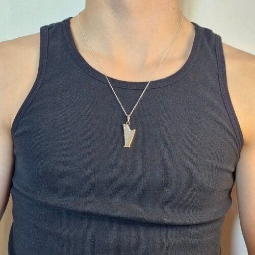 Hõbe - Pendentifs Statement - Argent Recyclé - Harpe Hõbe - Pendentifs Statement - Argent Recyclé - Harpe