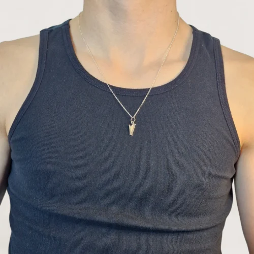 Hõbe - Pendentifs Charms - Argent Recyclé - Harpe