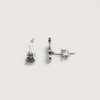 Hõbe - Petites Boucles d’Oreilles - Argent Recyclé - Guitare Électrique Hõbe - Petites Boucles d’Oreilles - Argent Recyclé - Guitare Électrique
