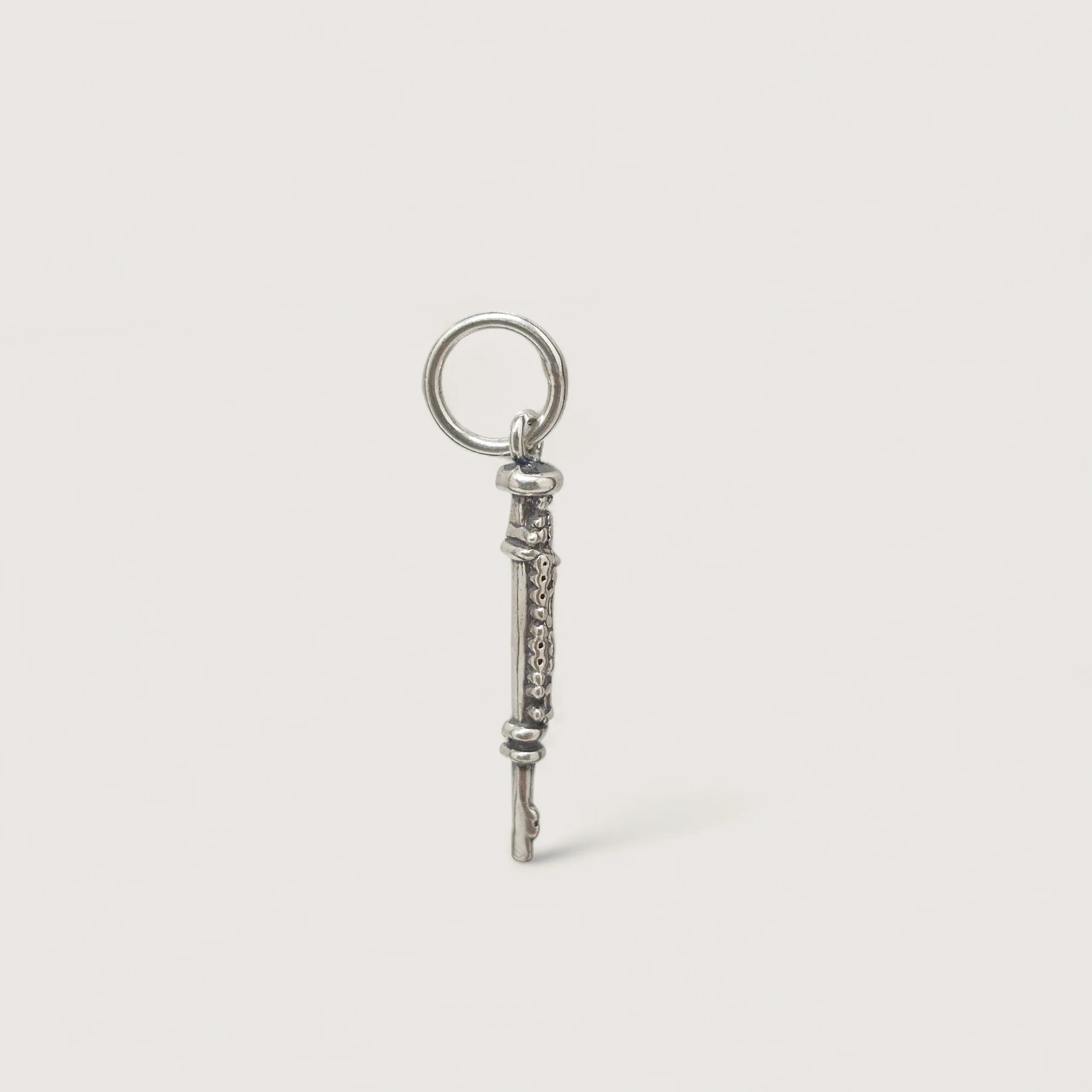 Hõbe - Petites Boucles d’Oreilles - Argent Recyclé - Clarinette