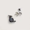 Hõbe - Petites Boucles d’Oreilles - Argent Recyclé - Cor Français