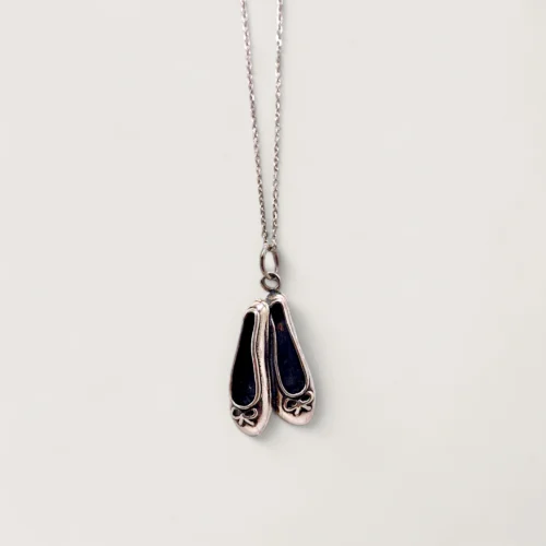 Hõbe - Pendentifs Statement - Argent Recyclé - Chaussons de Ballerine