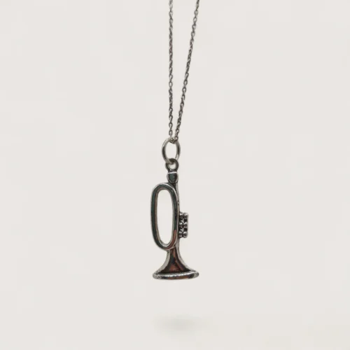 Hõbe - Pendentifs Statement - Argent Recyclé - Trompette Hõbe - Pendentifs Statement - Argent Recyclé - Trompette