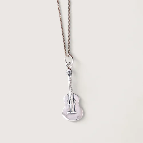 Hõbe - Pendentifs Statement - Argent Recyclé - Guitare Hõbe - Pendentifs Statement - Argent Recyclé - Guitare