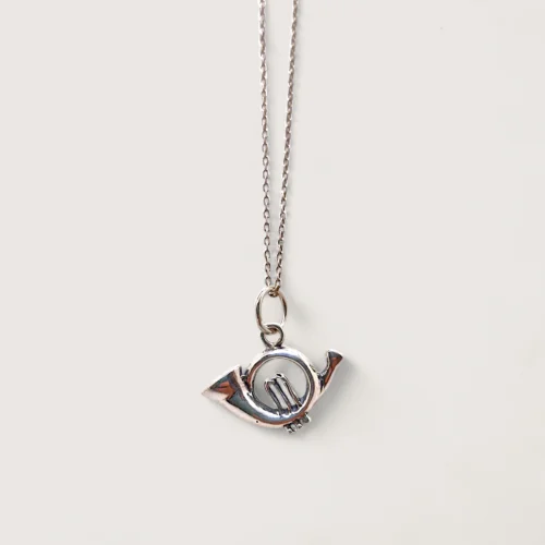 Hõbe - Pendentifs Charms - Argent Recyclé - Cor Français Hõbe - Pendentifs Charms - Argent Recyclé - Cor Français