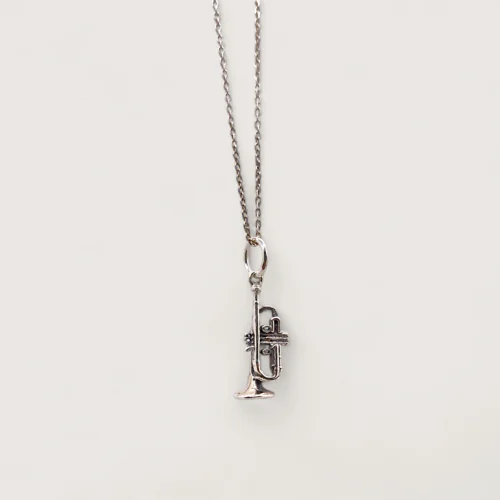 Hõbe - Pendentifs Charms - Argent Recyclé - Trompette Hõbe - Pendentifs Charms - Argent Recyclé - Trompette