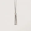 Hõbe - Pendentifs Statement - Argent Recyclé - Tiges Musicales