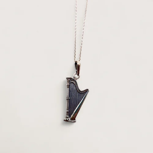 Hõbe - Pendentifs Statement - Argent Recyclé - Harpe Hõbe - Pendentifs Statement - Argent Recyclé - Harpe