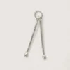 Pendentifs Statement Argent Recyclé Tiges Musicales