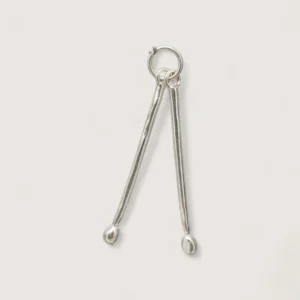 Pendentifs Statement Argent Recyclé Tiges Musicales