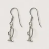 Boucles d'Oreilles Pendentifs Argent Recyclé Trompette Boucles d'Oreilles Pendentifs Argent Recyclé Trompette