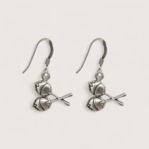 Hõbe - Boucles d'Oreilles Pendentifs - Argent Recyclé - Maracas Hõbe - Boucles d'Oreilles Pendentifs - Argent Recyclé - Maracas