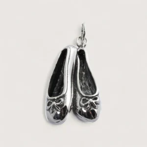 Pendentifs Statement Argent Recyclé Chaussons de Ballerine