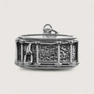 Pendentifs Statement Argent Recyclé Tambour