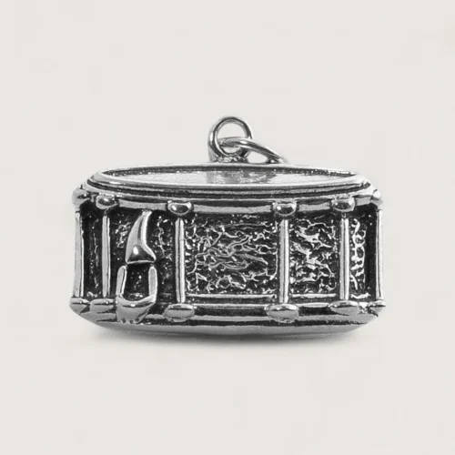 Pendentifs Statement Argent Recyclé Tambour Pendentifs Statement Argent Recyclé Tambour