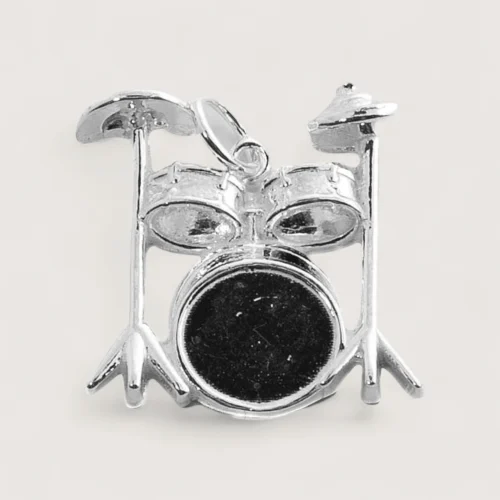 Pendentifs Statement Argent Recyclé Batterie Pendentifs Statement Argent Recyclé Tambours