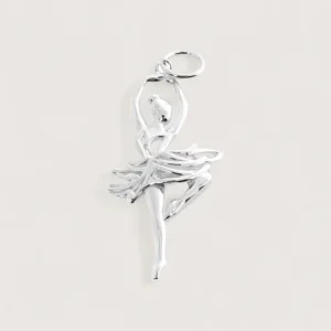 Pendentifs Statement Argent Recyclé Ballerine Musicale