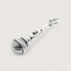 Pendentifs Statement Argent Recyclé Microphone Pendentifs Statement Argent Recyclé Microphone