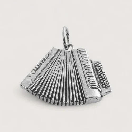 Pendentifs Statement Argent Recyclé Accordéon Pendentifs Statement Argent Recyclé Accordéon