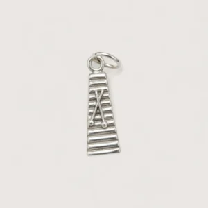 Pendentifs Charms Argent Recyclé Xylophone