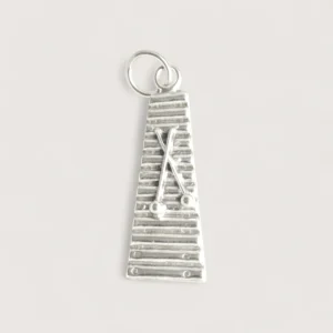 Pendentifs Statement Argent Recyclé Xylophone